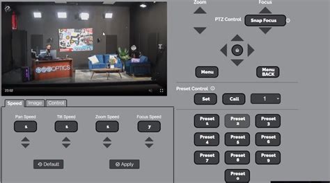 ptz tests at 1080p and then drops to 900tvl|PTZOptics Camera Settings Guide.